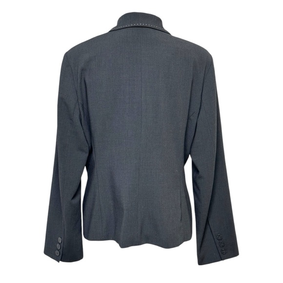 272 - CLEO JACKET DARK GREY 33% RAYON - Picture 2 of 15